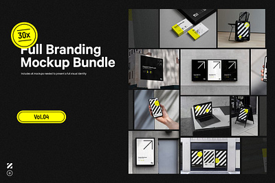 30x Branding Mockup Bundle Vol.04 andriod mockup branding mockup design mockup emberiodded mockup embossed mockup graphic design mockup iphone mockup logo mockup mockup bundle mockup creator musea mockup product mockup stationary mockup visual identity mockup