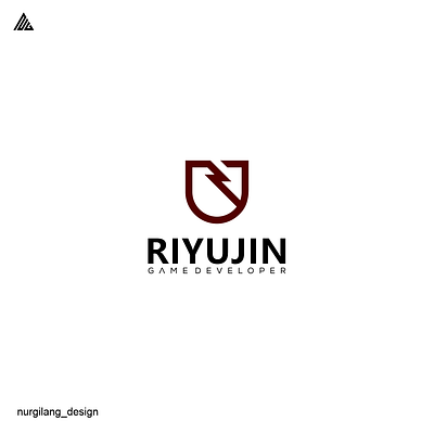 RIYUJIN GAME DEVELOPER app branding design graphic design illustration logo typography