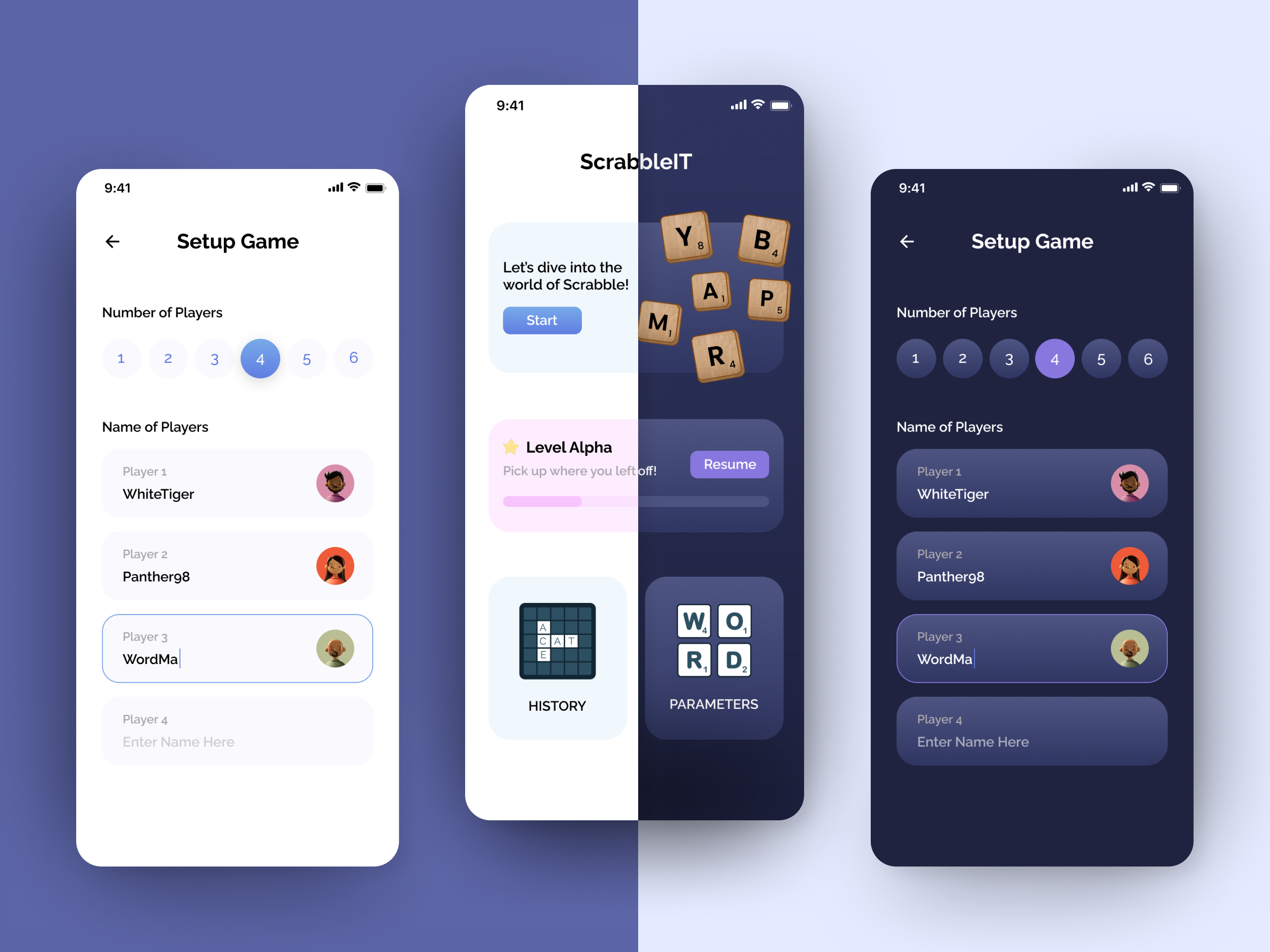Example of Mobile App Design Concept