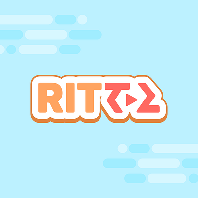 Logo and Banner for Rittz banner design branding cartoon commission design freelance designer graphic design logo logo design logo design branding typographic typography vector youtube youtube graphics