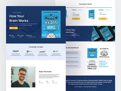 Book Landing Page designs, themes, templates and downloadable 