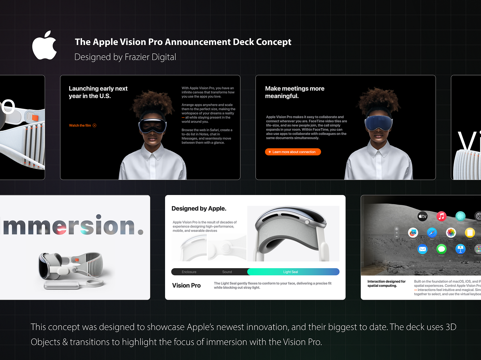 apple vision pro presentation