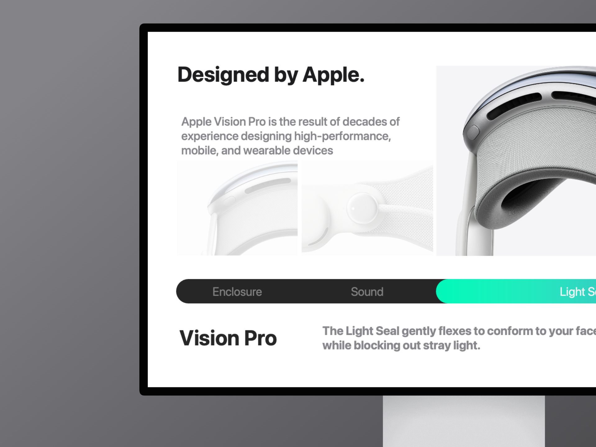 apple vision pro presentation