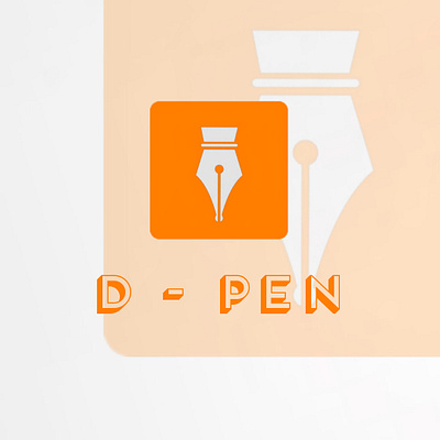 D - PEN graphic design logo logo desing