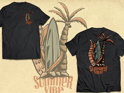 Summer Vibes design graphic design illustration