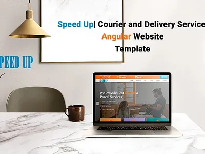Speed Up| Courier and Delivery Service Angular Website Template css html java psd themes website website design website template