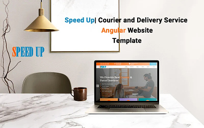 Speed Up| Courier and Delivery Service Angular Website Template css html java psd themes website website design website template