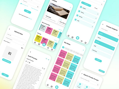 Note Application app appdesign appmockup branding design digitalmarketing graphicdesign ios mobile mobileapp mobileappdesign mobileappdevelopment mobileapplication notable notes programming ui uidesign uiux uxdesign