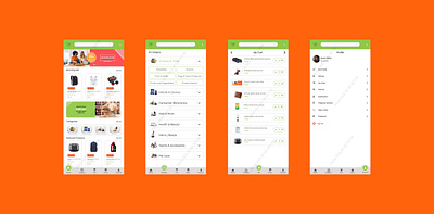 E-commerce App UI Design app application app design app ui kit best app ui kit ecommerce app design figma design ui design