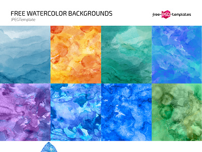 Free Colorful Textured Watercolor background backgroung for photoshop design free free background free backgrounds freebie illustration photoshop psd template templates watercolor