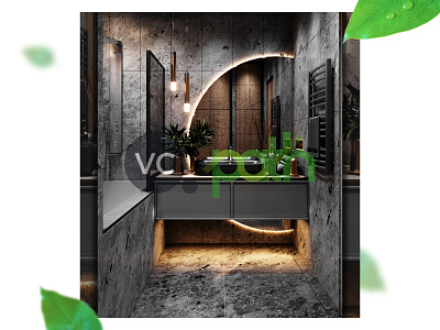 Marble bathroom design project 3d 3dsmax architecture design exterior interior interior design modern render visualization vray