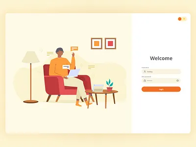 Login UI design graphic design login uxui website