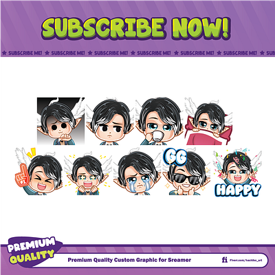 Chibi Boy With Wings Emotes branding chibi art chibi boy discord emotes emotes genshin impact gg twitch emote giftuber graphic design happy emotes kick emotes logo pngtuber sticker streamer twitch affiliate twitch emotes vtuber vtuber indonesia youtube emotes