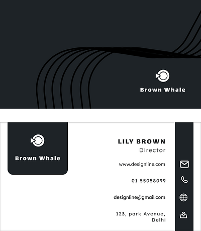 Visiting Cards branding graphic design logo ui