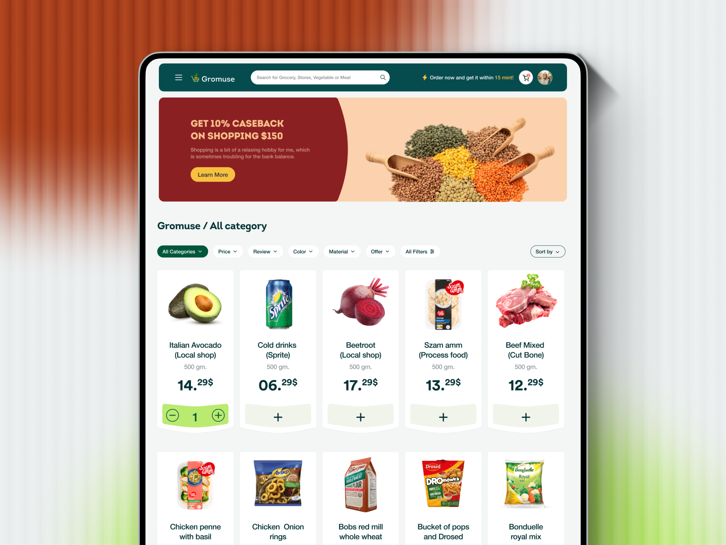 Example of E Commerce Landing Page Design That Sells