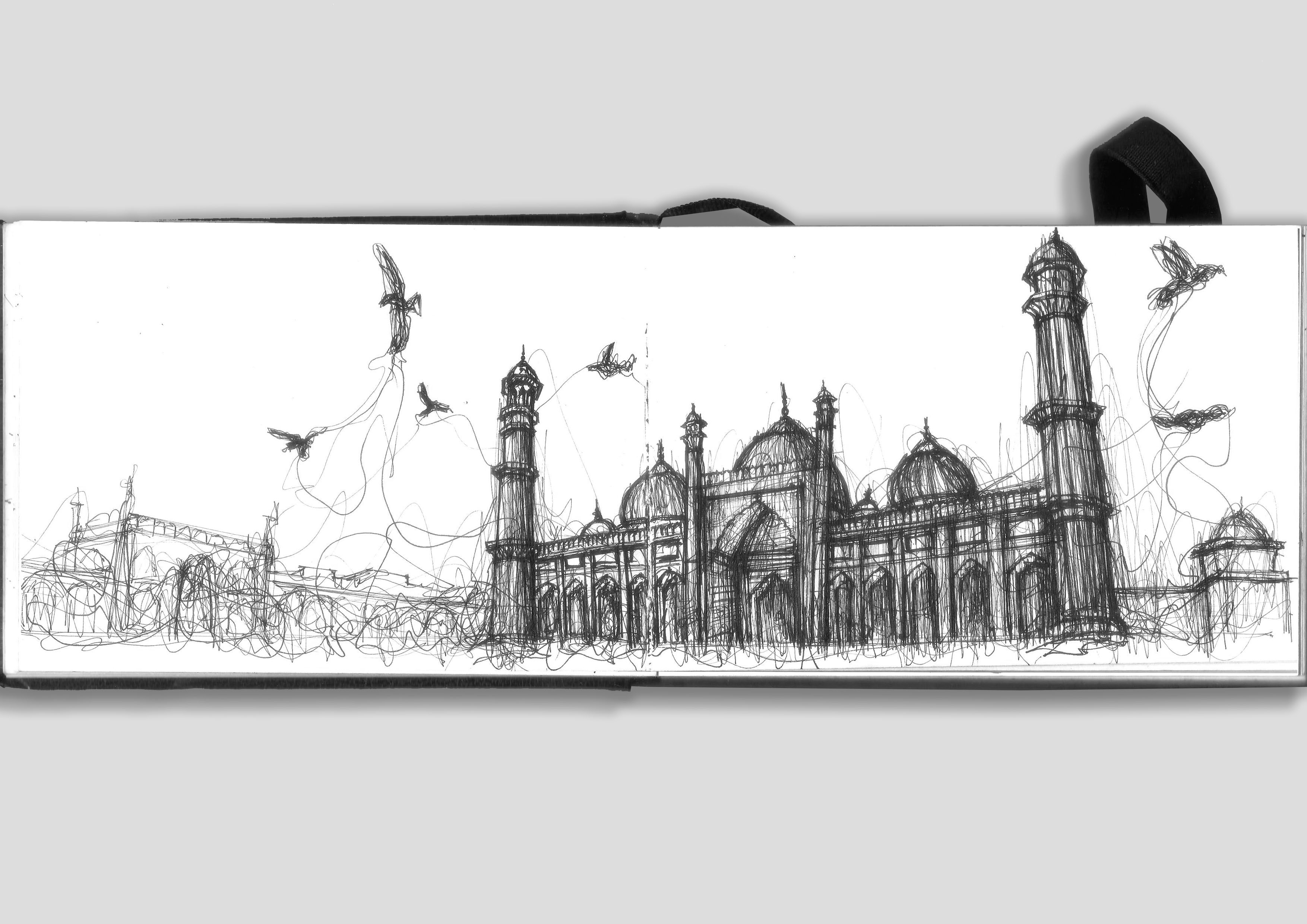 Pen And Ink Architecture Sketches by Salmaan Mohamed on Dribbble