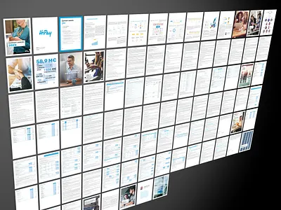 Annual report 2022 - HiPay 2022 annual annual report art branding brownpaperbox brownpaperbox studio creative creative design design france french graphic design hipay hipay.com illustration report