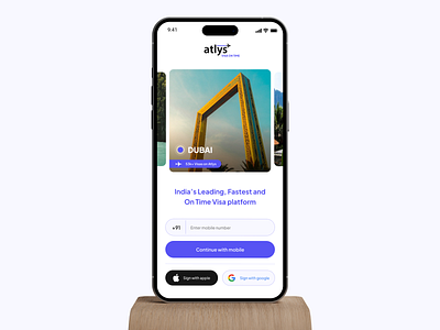 Visa App (Atlys app redesign) app app design booking design figma illustration ios app iosappdesign logo prototyping redesign social media travel ui uiux ux visa web design website wireframing