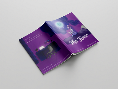 The Fixer - Illustrated Lyric Book adobe creative digital art graphic design illustrated book illustration illustrator procreate procreative publication