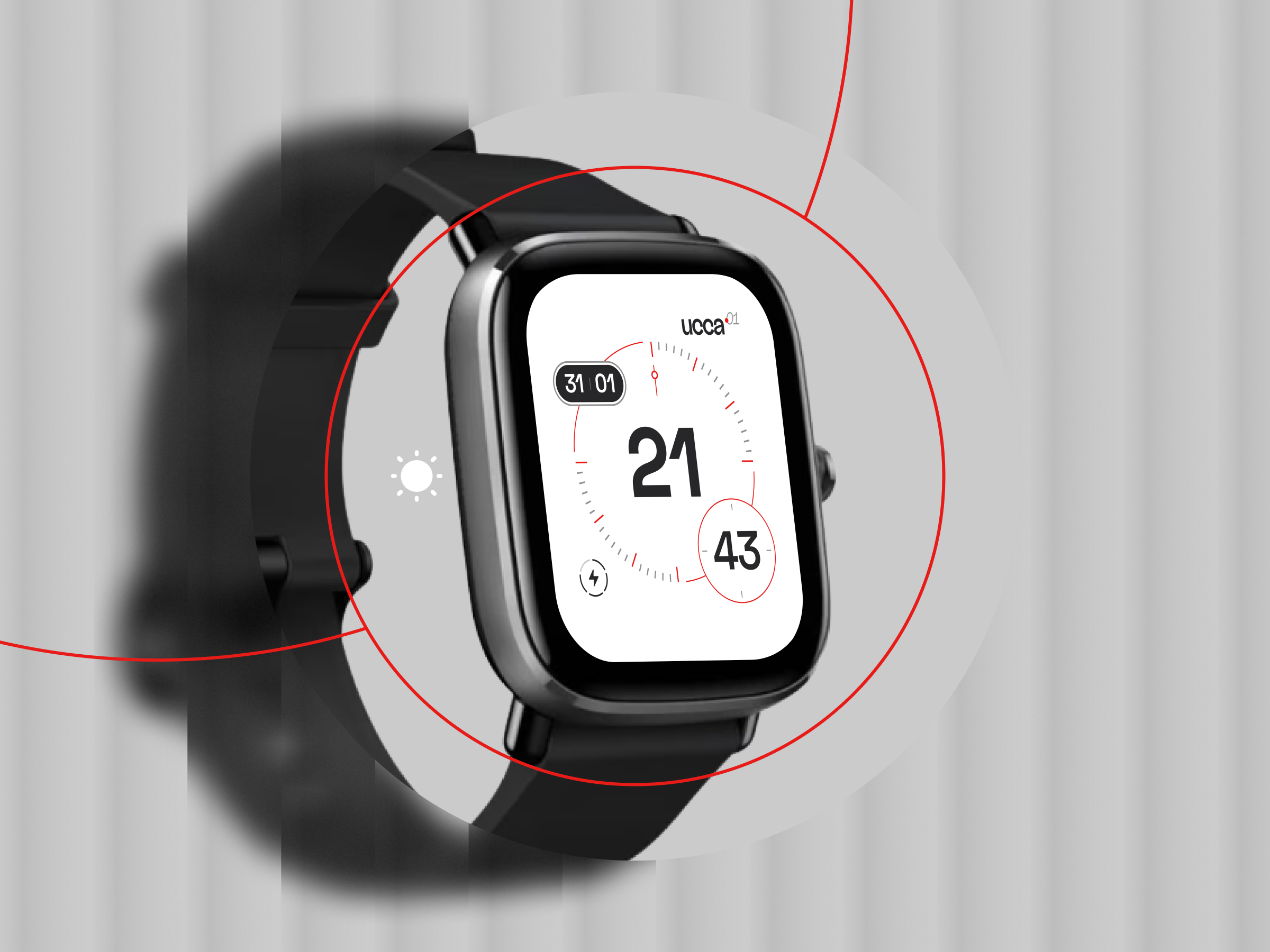 Ucca•01 - Minimal Watch Face by ilham yoga on Dribbble