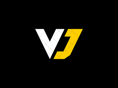 VJ Logo art branding design icon identity illustration jv jv logo jv monogram logo logo design logotype luxury monogram sproty typography vector vj vj logo vj monogram