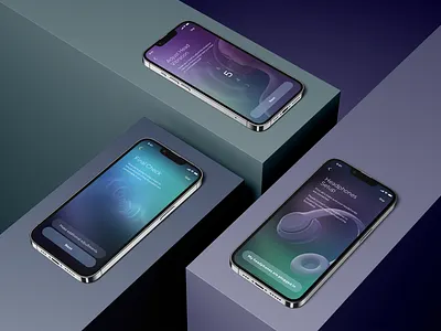 Opus Soundbed Onboarding app audio connected healing health interactive interface ios mobile opus product sound soundbed ui wellness