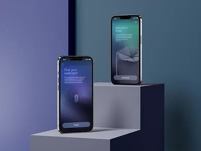 Opus Soundbed Onboarding app audio design healing health interactive interface ios meditation mobile motion music onboarding opus sound soundbed ui uiux wellness
