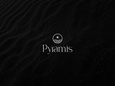 Pyramis logotype brand branding graphic design icon illustration logo typography vector