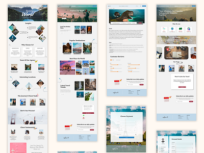 ExploreX - Travel Web Service animation design application application design case study easy easy projects parallax effect project case study travel agency travelling travelling webiste design travelling website ui ui design ui project design ui ux ui website ux website website design