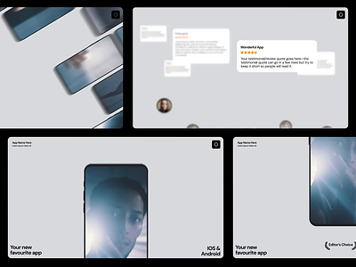 Motion Array — App Mockup Template after effects animation graphic design motion motion graphics ui vector