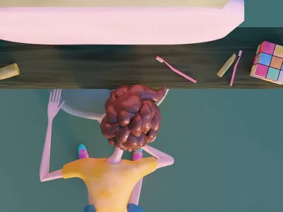 Marči & Rubik 3d character animation character design motion graphics