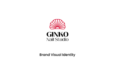 GINKO Nail Studio | Visual Identity art branding design fashion flat graphic design icon illustration logo nail ui vector