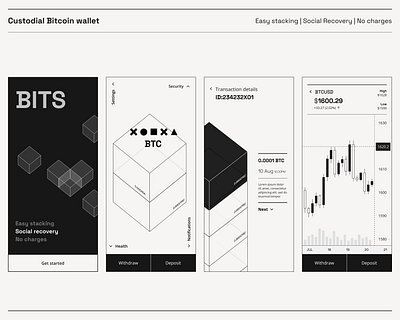 Crypto wallet crypto wallet custodial wallet experimental ui retro retro ui ui wallet