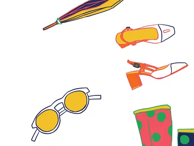 Party gear illustration