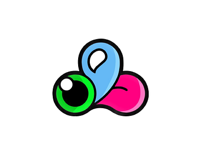 Eyeconico logo graphic design illustration logo vector