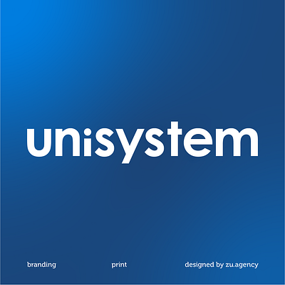 Unisystem – logo branding graphic design logo