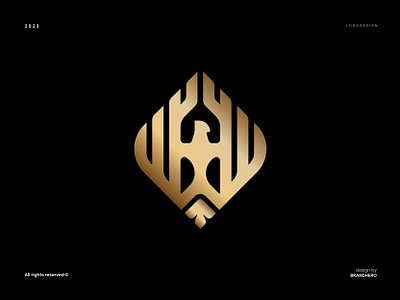 Luxury Eagle logo branding design graphic design logo vector