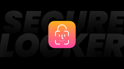 Locker App icon branding graphic design logo ui
