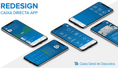 CGD Banking App (Caixa Geral de Depósitos) app banking product design ui ux