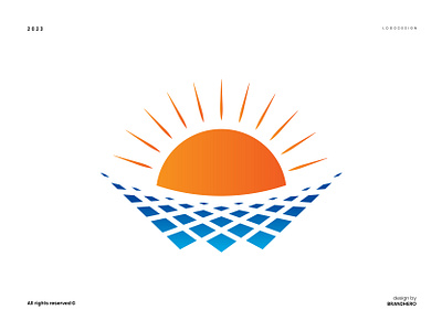 Solar Logo branding design graphic design logo vector