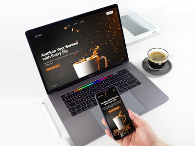 Steaming Hot Creativity: Coffee Shop Header Design cafe cafeculture coffeeaesthetics coffeeart coffeebranding coffeedesign coffeeheader coffeelovers coffeeshop creativedesign designinspiration digitaldesign dribbblecommunity dribbbleshot headerdesign uiux userexperience userinterface visualdesign webdesign