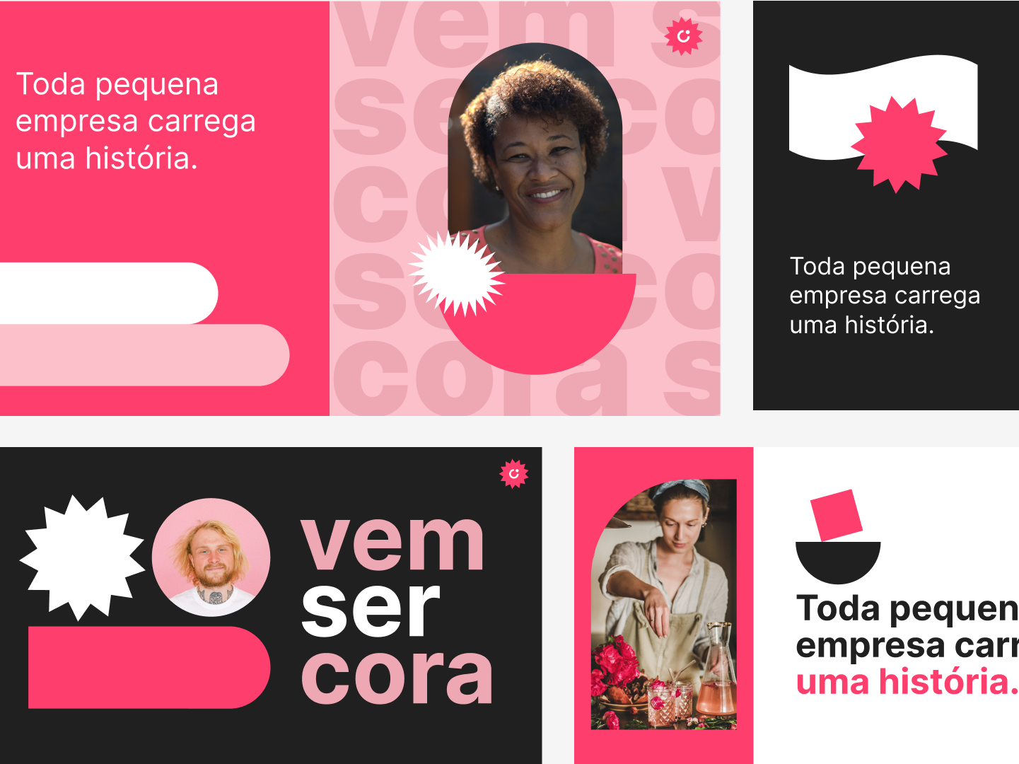 Cora Presentation branding graphic design presentation