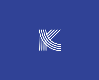 Monogram - K icon illustration monogram typo vector