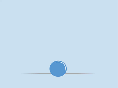 6. Bouncing Ball - Single Div CSS Art (Divtober 2023) aminated ball bounce bouncing css cssart design divtober easing keyframes singlediv