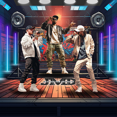 Rap Battle 2 battle canva design graphic design hip hop illustration rap rap battle rapping