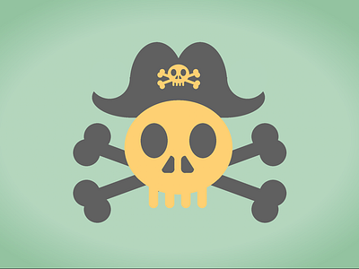 11. Hoist the Colors - Single Div CSS Art (Divtober 2023) bones coded codepen crossbones css cssart design divtober flag illustration logo pirates singlediv skull stock