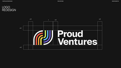 Proud Ventures - Re-branding brand identity branding graphic design guidelines logo visual identity web design