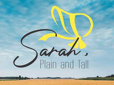 Sarah, Plain & Tall Logo branding graphic design logo design play shows theatre