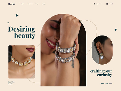 Jewellery products website page clean ui design ecommerce figma gold home page jewellery jewellery homepage jewellery website landingpage luxury modern jewellery simple design ui ux ux design website design