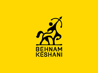 personal logo behnam keshani brand branding centaurs centaurus design digital marketing graphic design logo motion graphics strategy